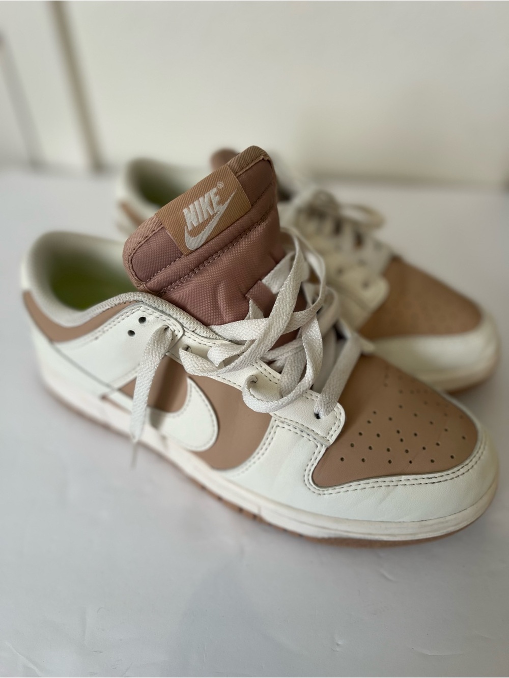 Nike Dunk Low Next Nature Hemp Sail Brown Shoes DD1873-200 Women's Size 8